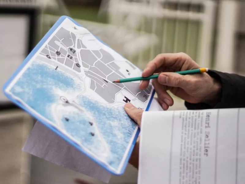 Une carte mystère pendant une partie