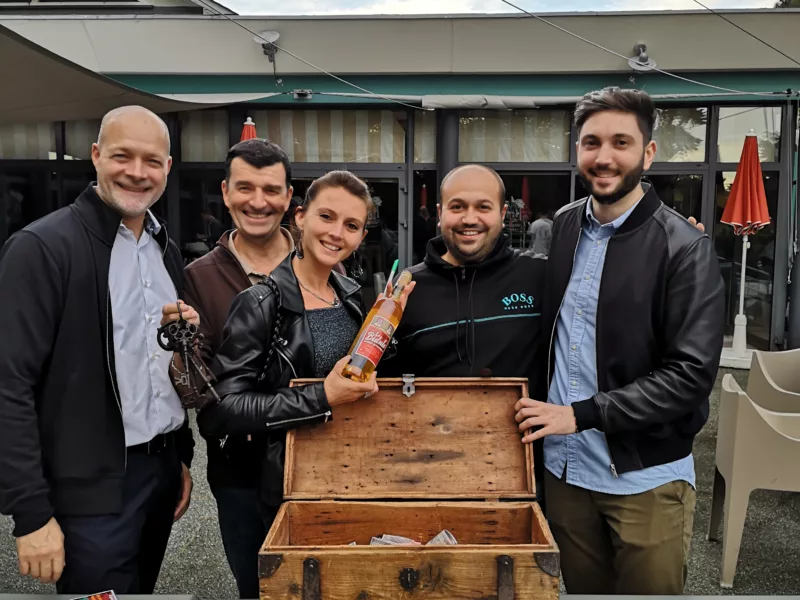 Une entreprise gagne notre escape game
