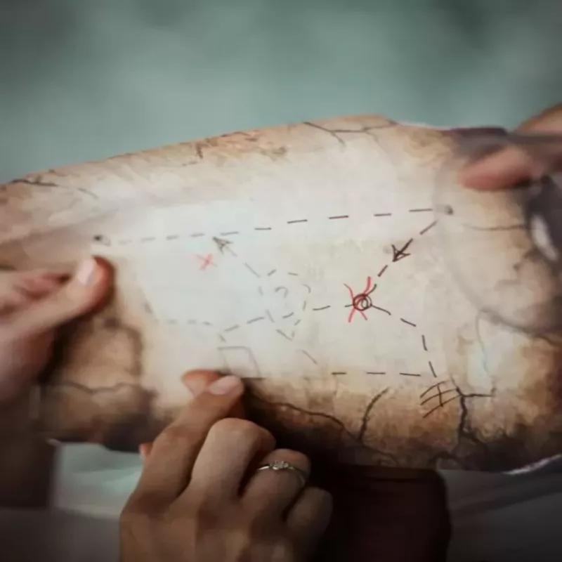 Carte au trésor escape game
