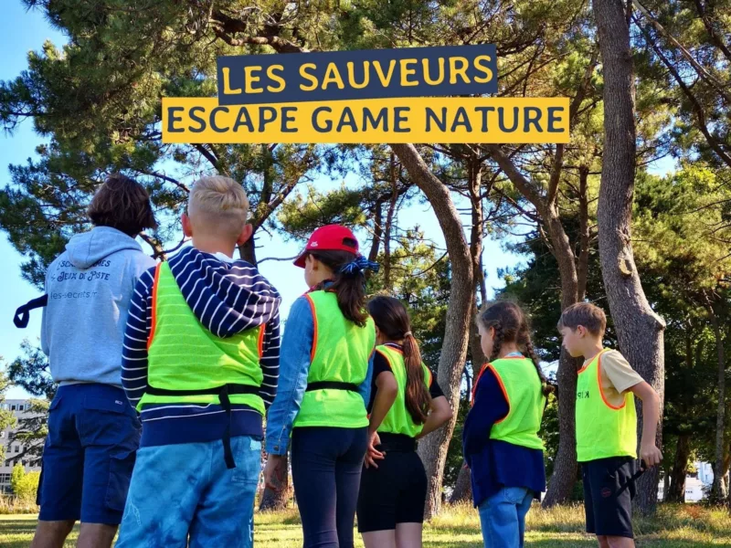 escape game nature les sauveurs enfants